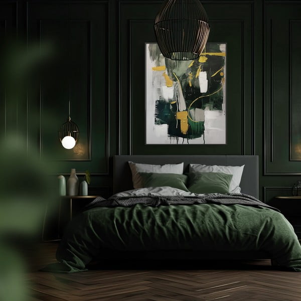 Obraz z ręcznie malowanymi elementami 70x100 cm For – Styler-image-2