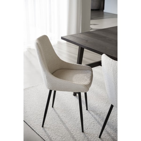 Beżowe krzesła zestaw 2 szt. Sierra – Rowico-image-1