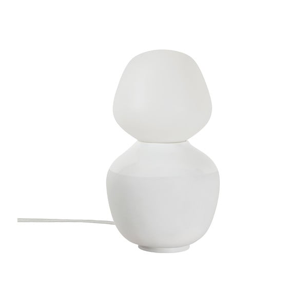 Biała lampa stołowa ze ściemniaczem (wys. 26 cm) Reflection – tala