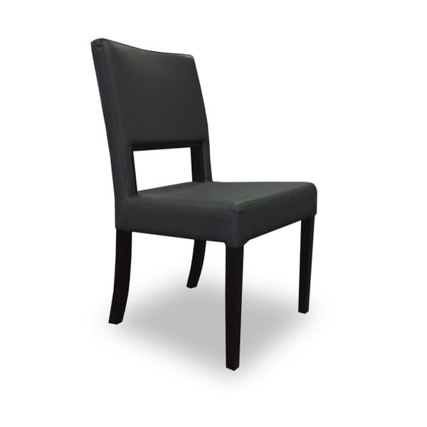 Czarne krzesło Massive Home Iris