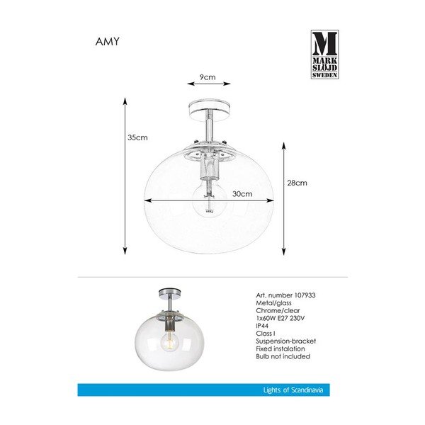 Lampa sufitowa Markslöjd Amy Ceiling-image-1