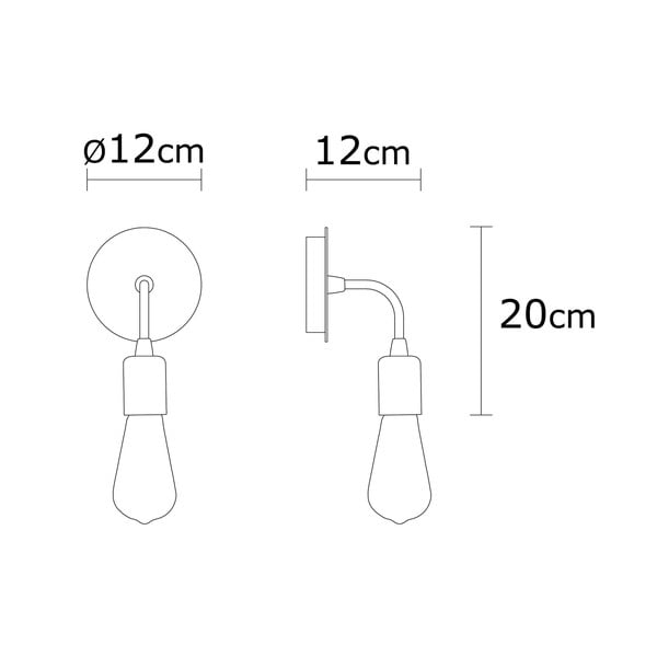 Kinkiet w kolorze złota Harput – Opviq lights-image-3