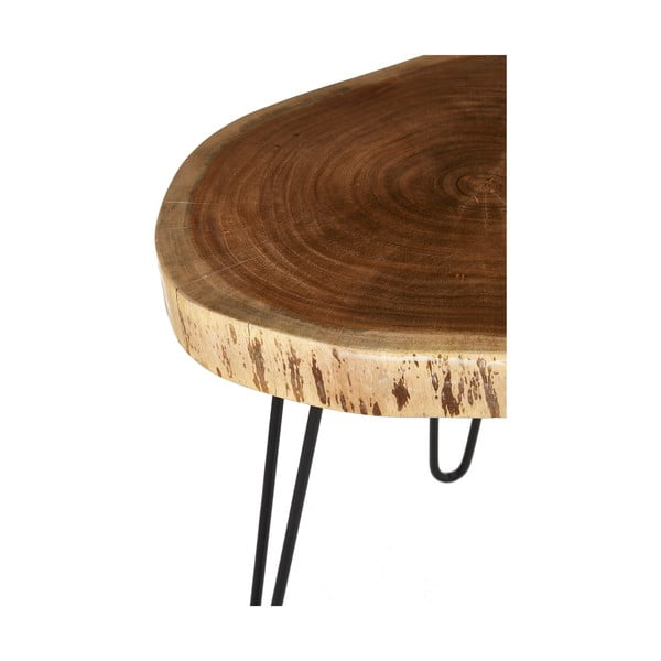 Stolik z blatem z drewna akacjowego 46x48 cm Nandri – Premier Housewares-image-4