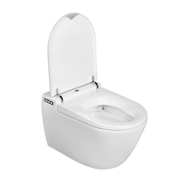 Toaleta podwieszana z inteligentną deską sedesową Wenko Smart