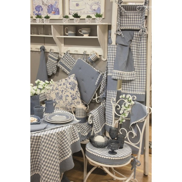 Talerzyk Blue Dots&Checks, 20.5 cm-image-1