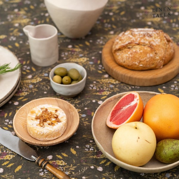 Lniany obrus 140x250 cm Woodland – Linen Tales-image-2