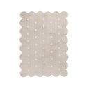 Beżowy bawełniany dywan dziecięcy tkany ręcznie odpowiedni do prania 120x160 cm Biscuit Beige – Lorena Canals
