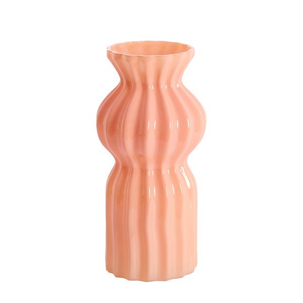 Różowy szklany wazon (wysokość 28 cm) Terento – Light & Living