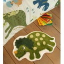 Zielony dziecięcy dywan z motywem dinozaura Catherine Lansfield Dino, 50x80 cm