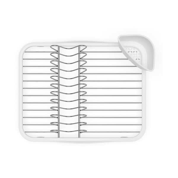 Biały stalowy ociekacz 36x28 cm Sinkin – Umbra-image-4