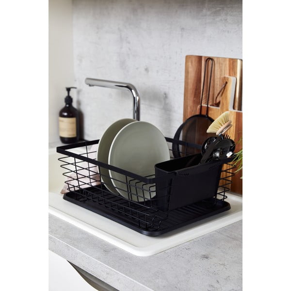 Czarny ociekacz do naczyń Wenko Drip-image-1