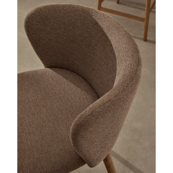 Jasnobrązowy hoker (wysokość siedziska 75,5 cm) Ciselia – Kave Home-image-3