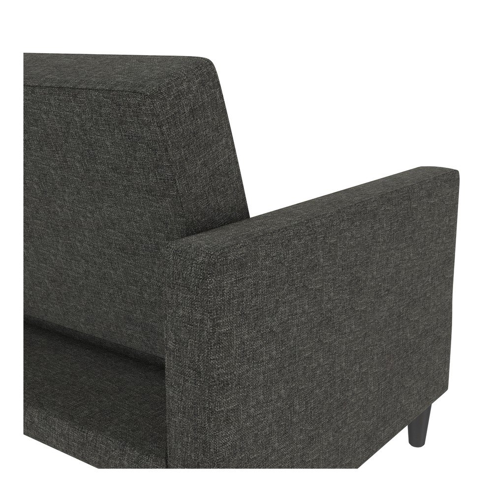 Szara rozkładana sofa 82 cm Hartford – Støraa (zdjęcie 11)