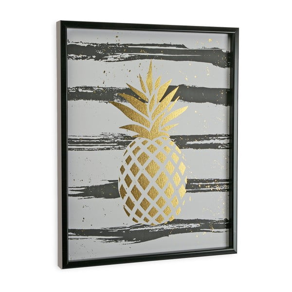 Obraz w ramie Versa Pineapple, 45x60 cm