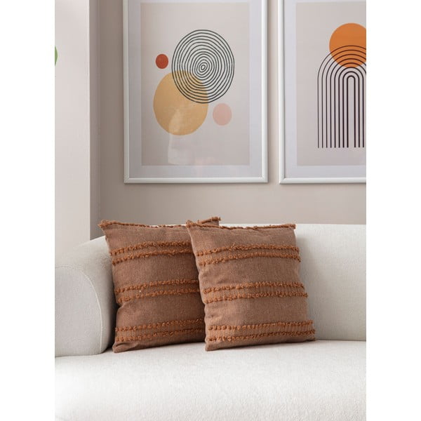 Poszewki na poduszki zestaw 2 szt. 43x43 cm Tuffet – Mioli Decor-image-3