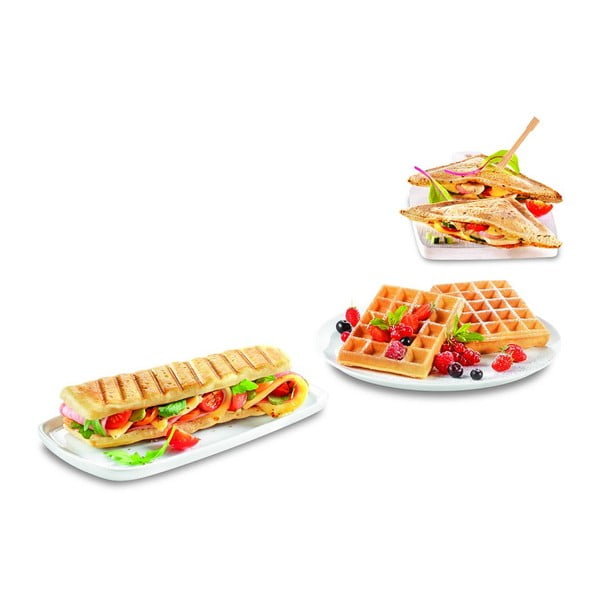 Opiekacz do kanapek w czarno-srebrnym kolorze Snack Time – Tefal-image-2