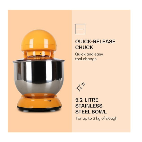 Pomarańczowy robot kuchenny Klarstein Bella-image-2