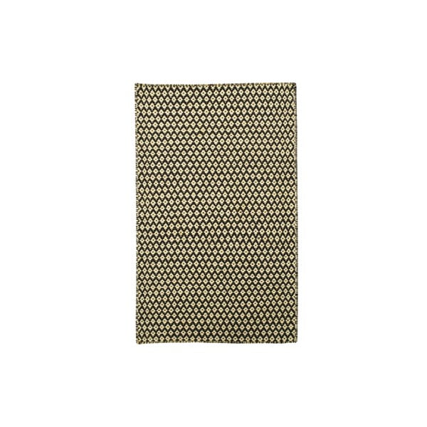 Ręcznie tkany kilim Brown Geometry Kilim, 72x108 cm