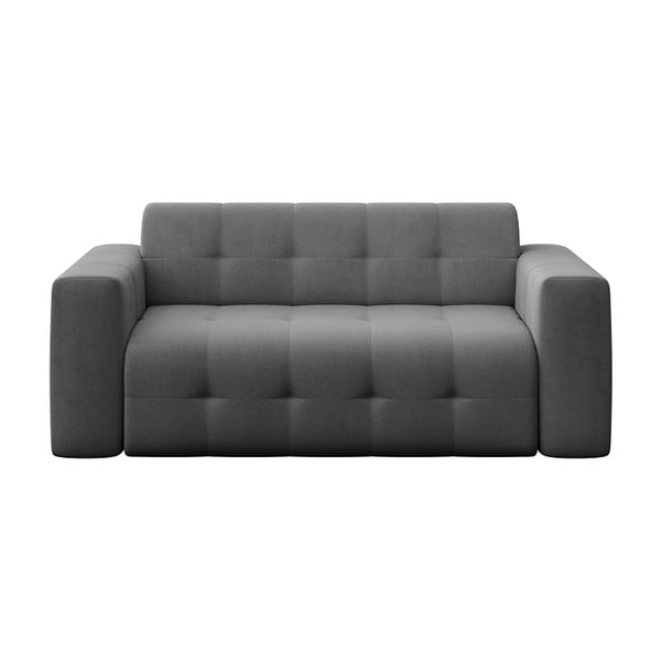 Szara aksamitna sofa 199 cm Tuil – Rodier