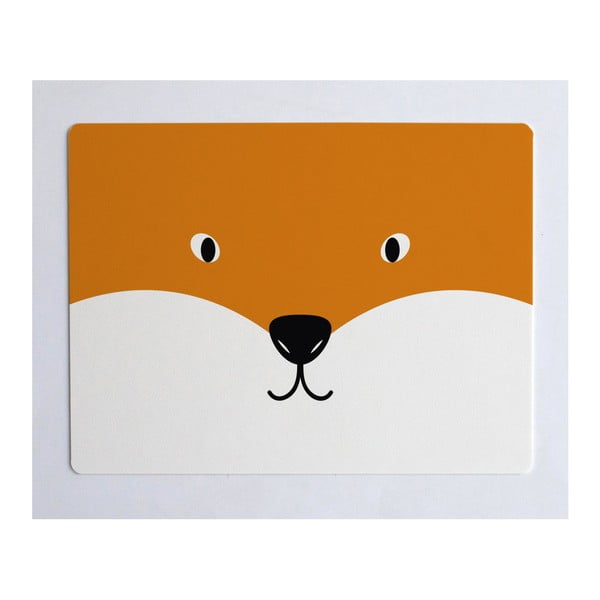Podkładka na biurko Little Nice Things Fox, 55x35 cm