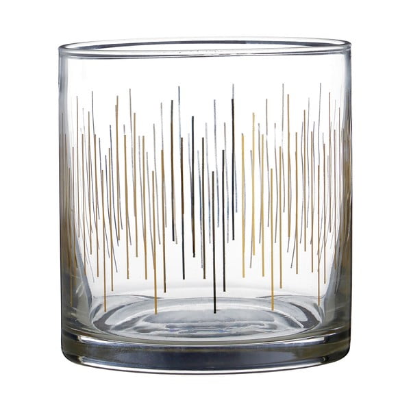 Zestaw 4 szklanek ze szkła dmuchanego ręcznie Premier Housewares Deco, 3,75 dl