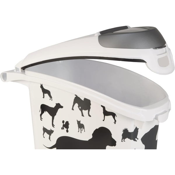 Biały pojemnik na karmę Curver, 23 l-image-3