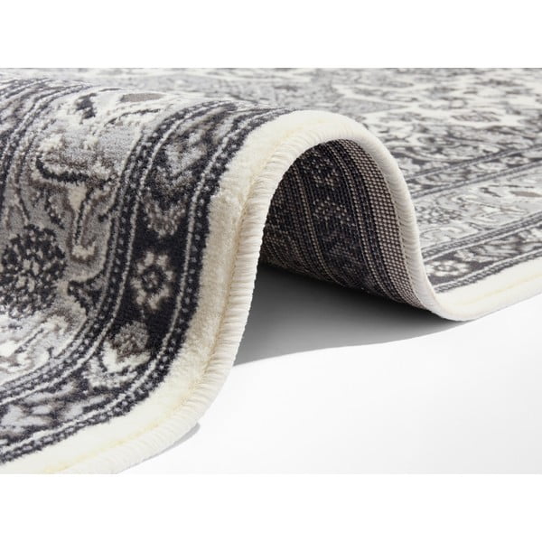 Kremowo-szary chodnik Nouristan Parun Tabriz, 80x250 cm-image-1