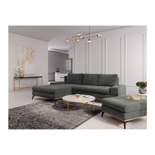 Ciemnoszary puf Windsor & Co Sofas Planet-image-3