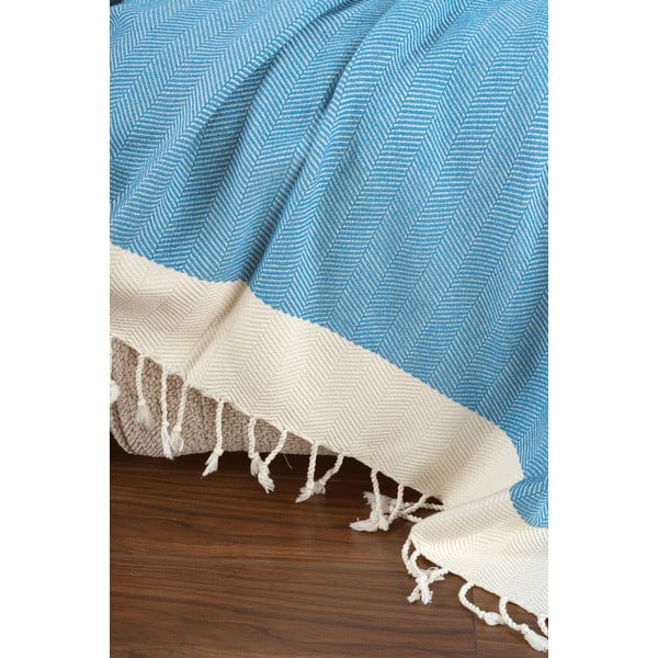 Turkusowy koc 150x200 cm Baliksirti – Mijolnir-image-3