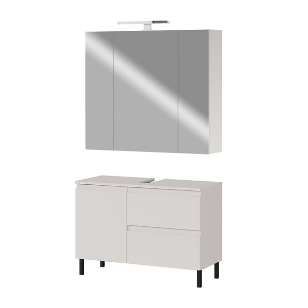 Kremowy zestaw łazienkowy Salinas – Germania