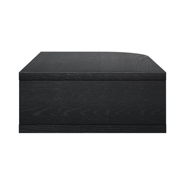 Czarna szafka nocna w dekorze dębu Farsta – Woodman-image-3