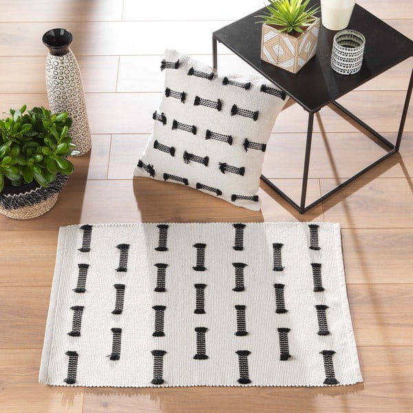 Kremowy dywan odpowiedni do prania 50x80 cm Juline – douceur d'intérieur-image-4