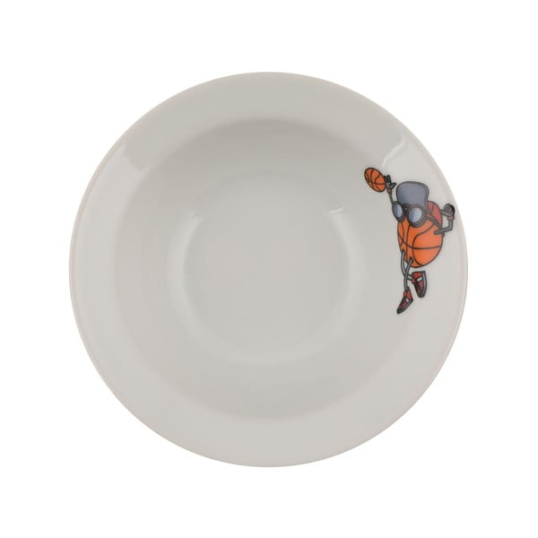 5-częściowy porcelanowy zestaw naczyń dla dzieci Kütahya Porselen Basketball-image-3