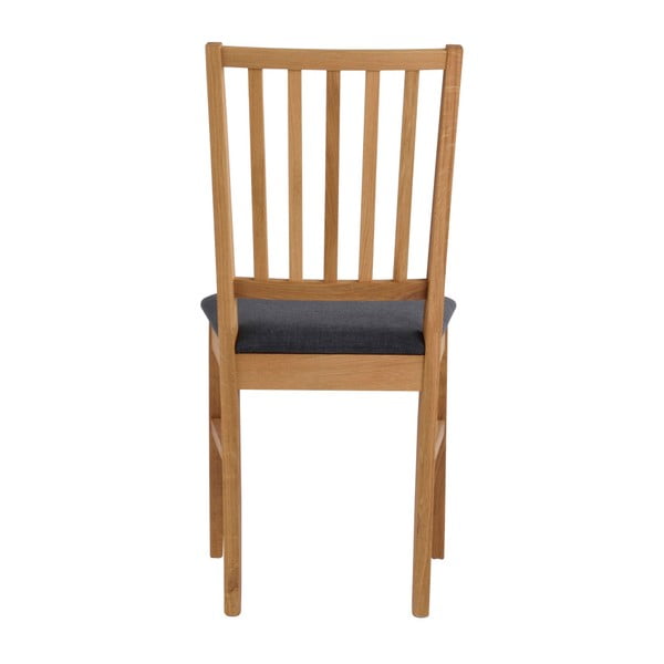 Brązowe dębowe krzesło do jadalni Rowico Filippa-image-4