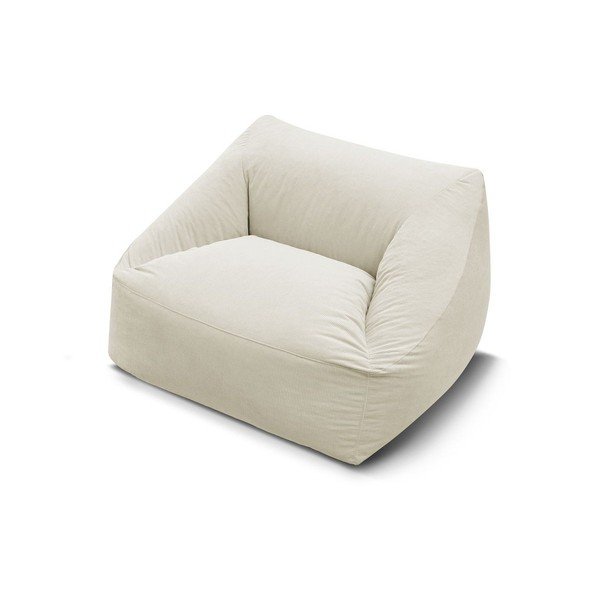 Beżowy sztruksowy worek do siedzenia Lilibet – Bobochic Paris-image-3