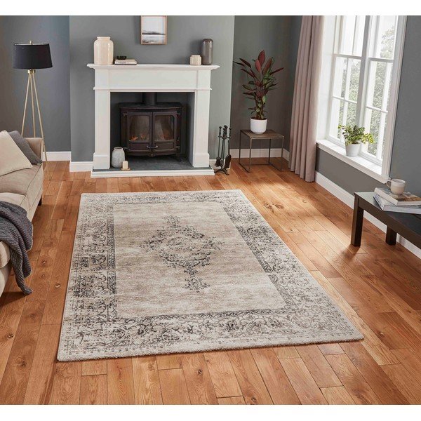 Kremowy dywan 120x170 cm Milano – Think Rugs-image-1