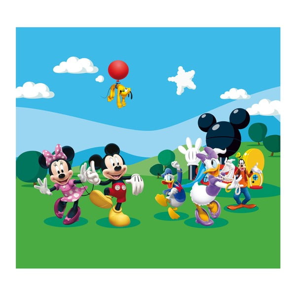 Foto zasłona AG Design Mickey Mouse, 160x180 cm