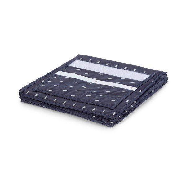 Granatowy organizer wiszący do szafy Compactor Kasuri Range, szer. 30 cm-image-3