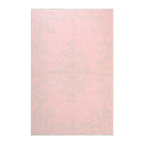 Kremowo-różowy dywan dwustronny Halimod Danya, 120x180 cm