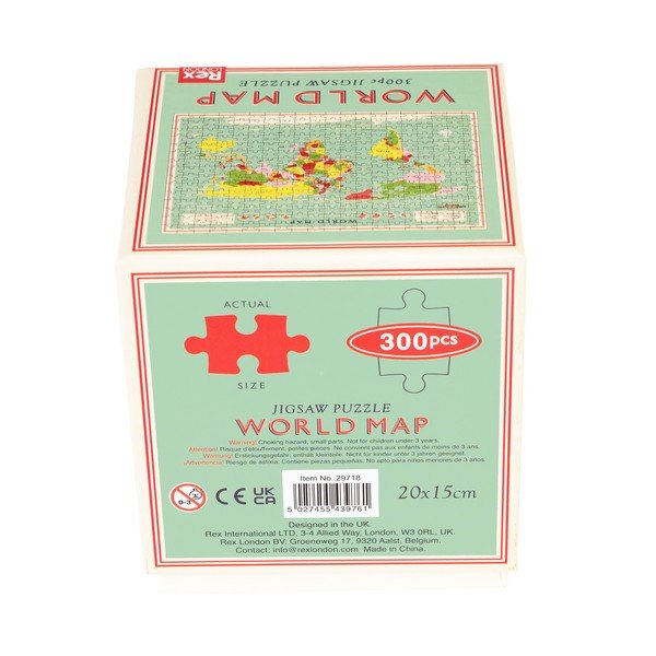 Puzzle dla dzieci Rex London World Map-image-1