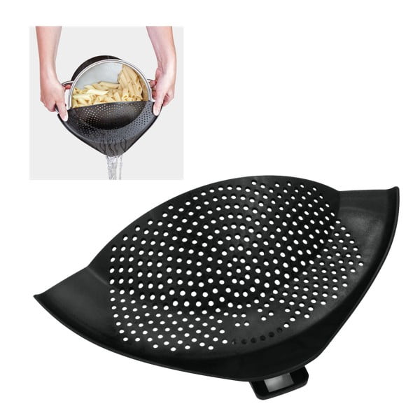 Sitko na garnek do odcedzania makaronu Metaltex Clip On, 28x13 cm-image-1