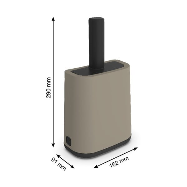Szufelka ze stojakiem 9x16 cm Biala – Rotho-image-2