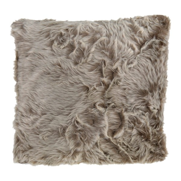 Poduszka Home Collection Imitation Fur Grey, 48x48 cm