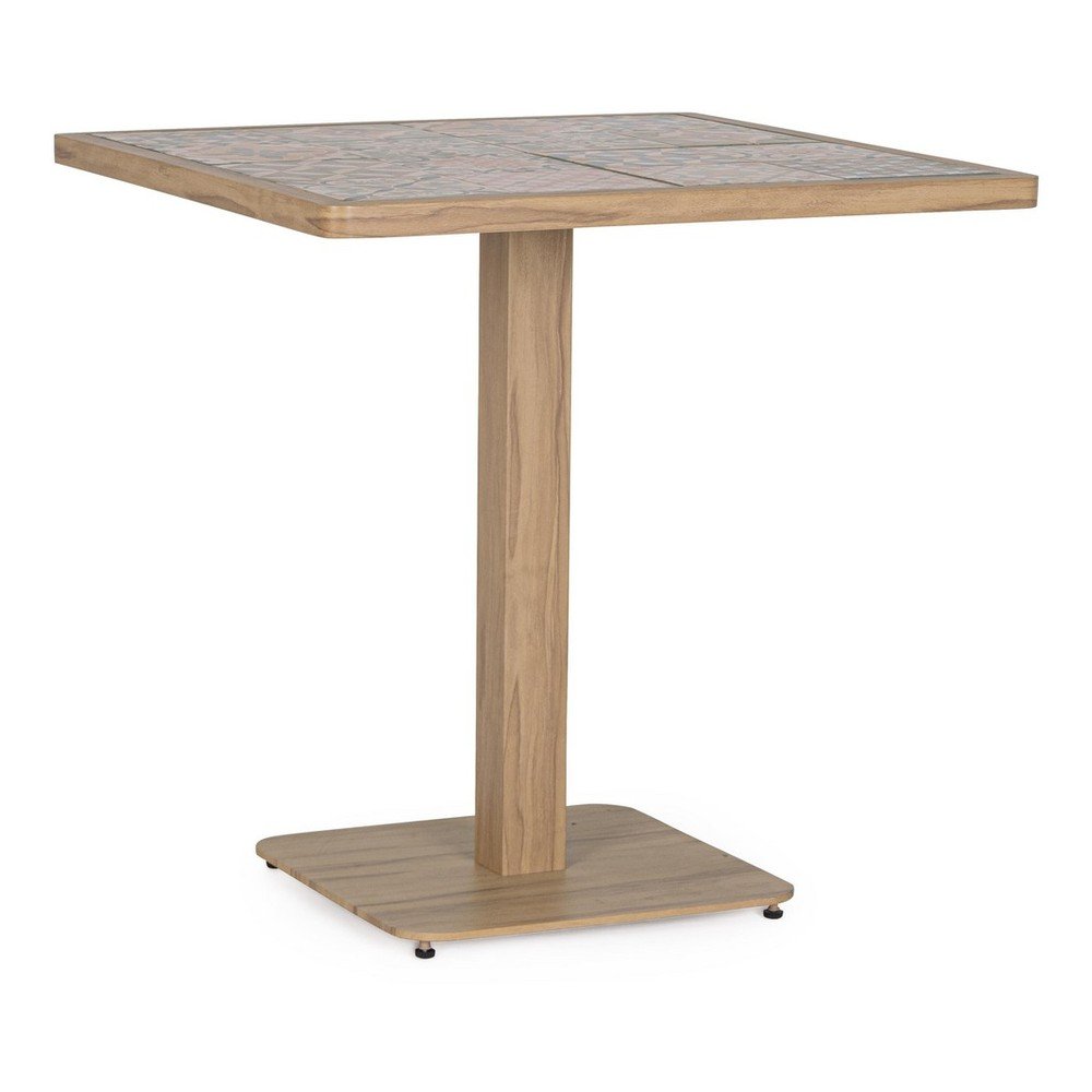 Stalowy stolik ogrodowy 73x73 cm Kalimera – Bizzotto