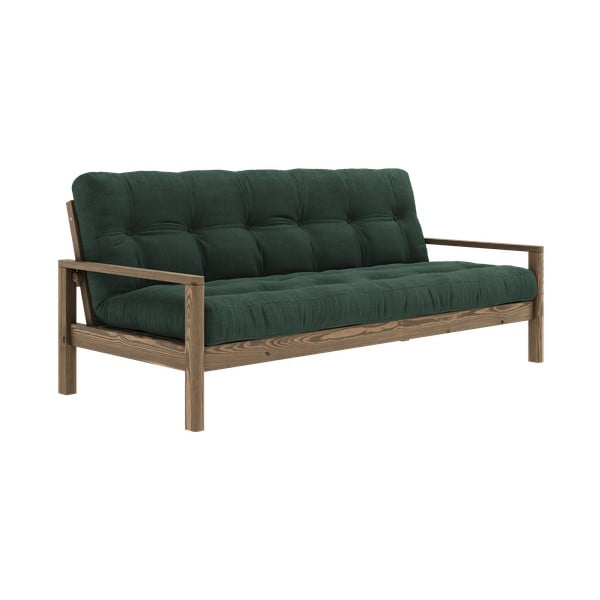 Ciemnozielona rozkładana sofa 205 cm Knob – Karup Design-image-3