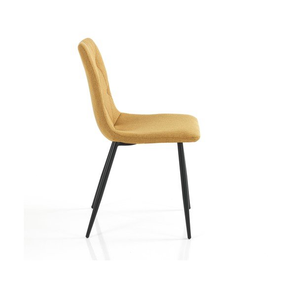 Krzesła zestaw 2 szt. w kolorze ochry Mesh – Tomasucci-image-2