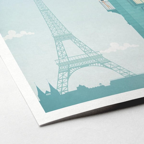 Plakat Travelposter Paris, 30 x 40 cm-image-2