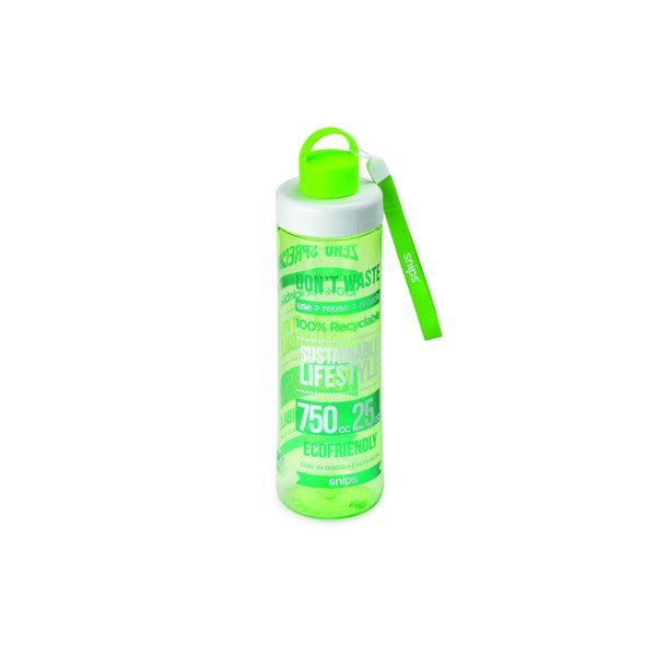 Zielona butelka na wodę Snips Eco, 750 ml