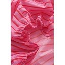 Różowe prześcieradło z bawełny organicznej z gumką 90x200 cm Sima – Jotex