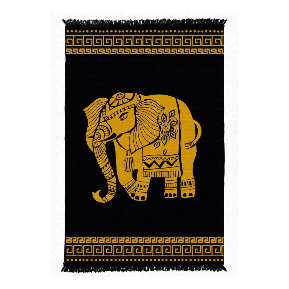 Dwustronny dywan odpowiedni do prania Kate Louise Doube Sided Rug Elephant, 120x180 cm
